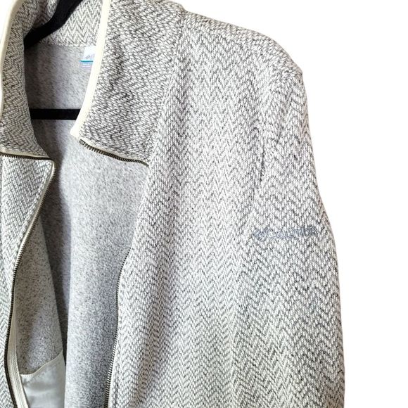 Columbia Zip up Lightweight Spring Jacket Chevron Zig Zag Pattern XL - Picture 4 of 10